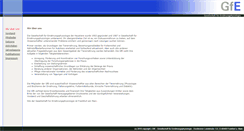 Desktop Screenshot of gfe-frankfurt.de